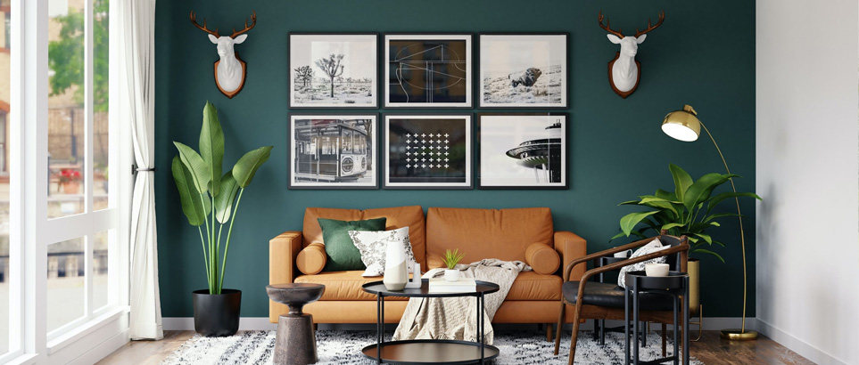 Colores fríos: profundidad y sensación de expansión