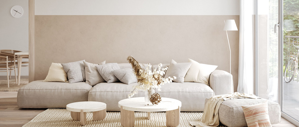 ¿Qué materiales combinan mejor con los colores pastel?